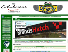 Tablet Screenshot of clubmans.org.uk